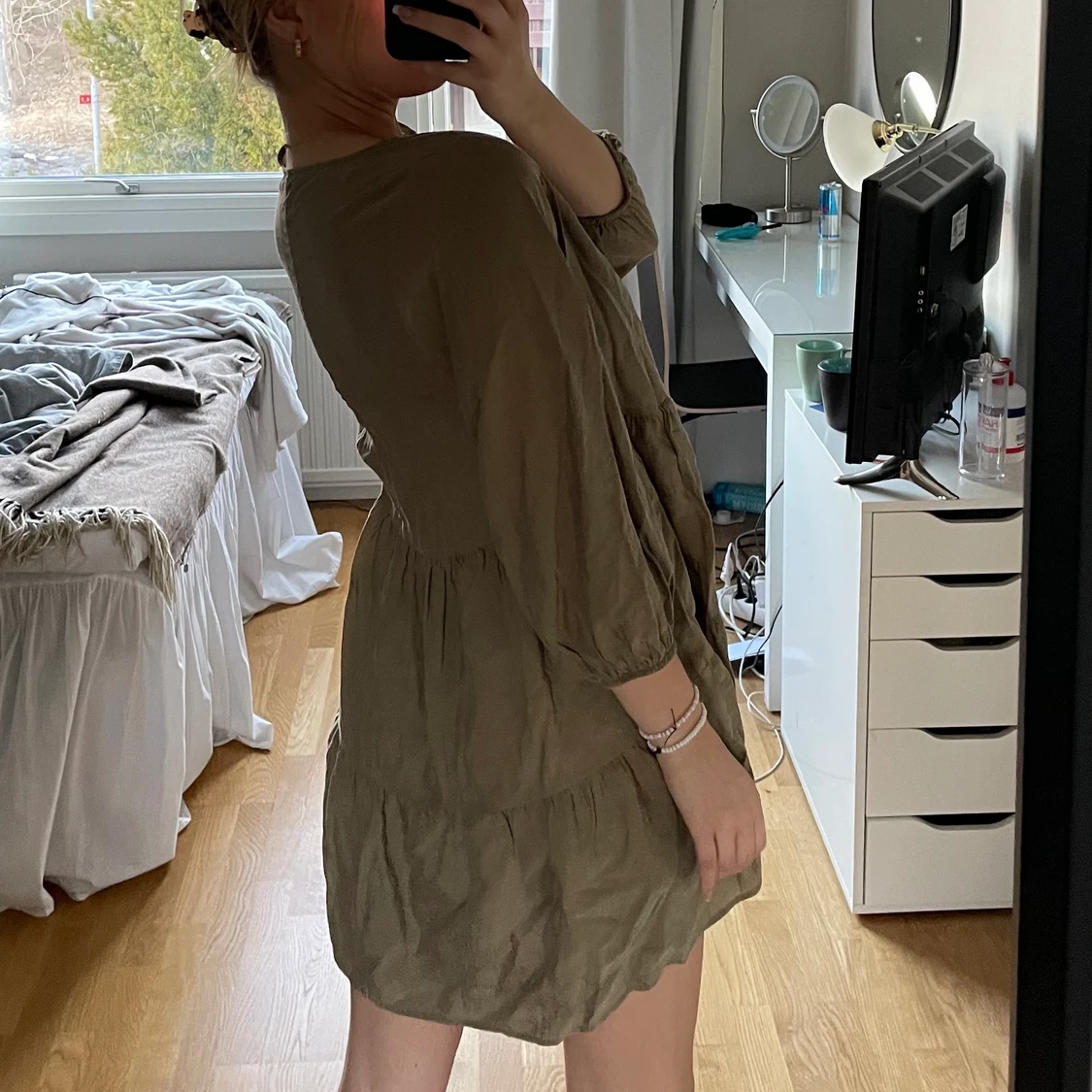 Grön klänning - 90