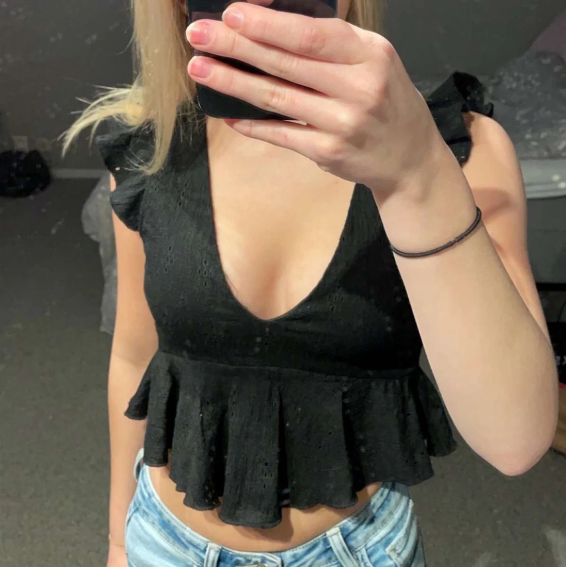 Svart topp  - 90