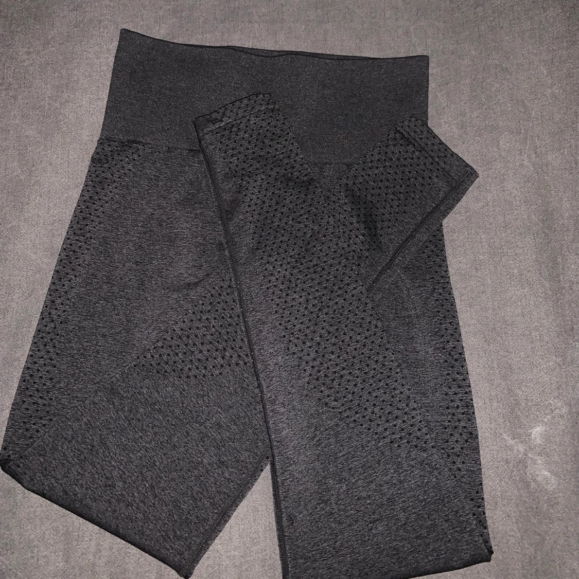 Mörk grå gym tights  - 91