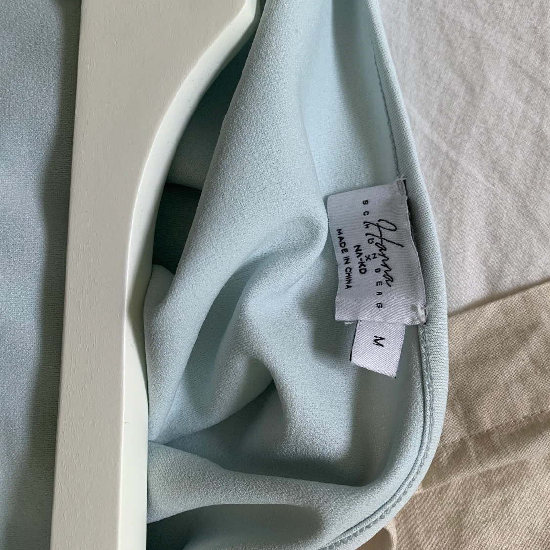 Kort blå klänning - 91