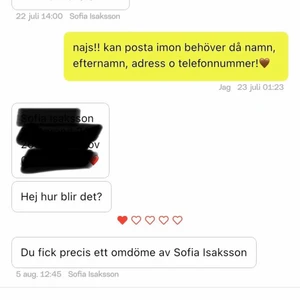 Falskt omdöme - Lägger ut så att vi kan skratta åt de tillsammans. Till alla där ute på plick, utnyttja inte omdömes funktionen utan anledning. Hon gav alltså ett dåligt omdöme för att jag inte svarade henne. Däremot kunde jag INTE svara henne pga att hennes chatt försvann helt. Därav gjorde jag en ny annons som hon kunde skriva på alternativt kontaktat mig via en annan istället för att vara patetisk och omogen genom att ge ett dåligt omdöme. Sedan är det skillnad på att förklara sig och på att vara otrevlig👍😺