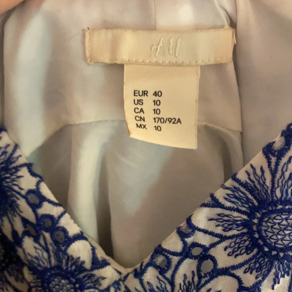 Fin klänning ifrån Hm  - 91