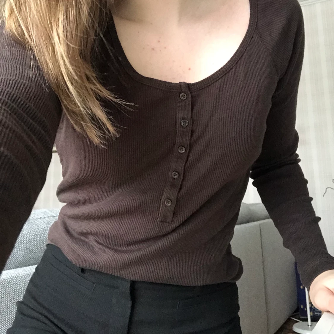 Brun tröja - 90