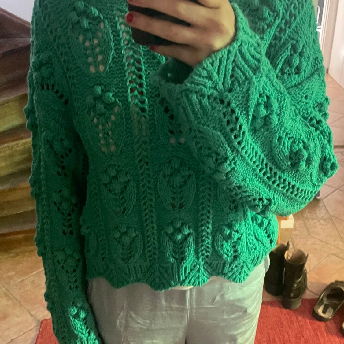 Stickad tröja  - 91