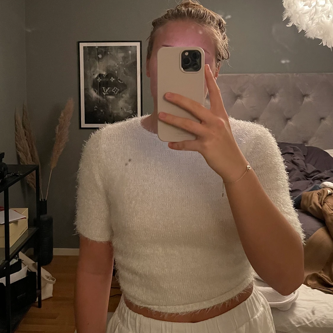 Topp med öppen rygg