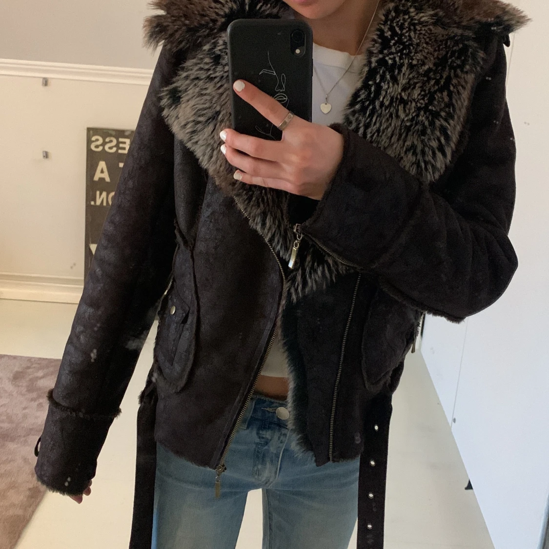 Varm skön jacka storlek S - 90