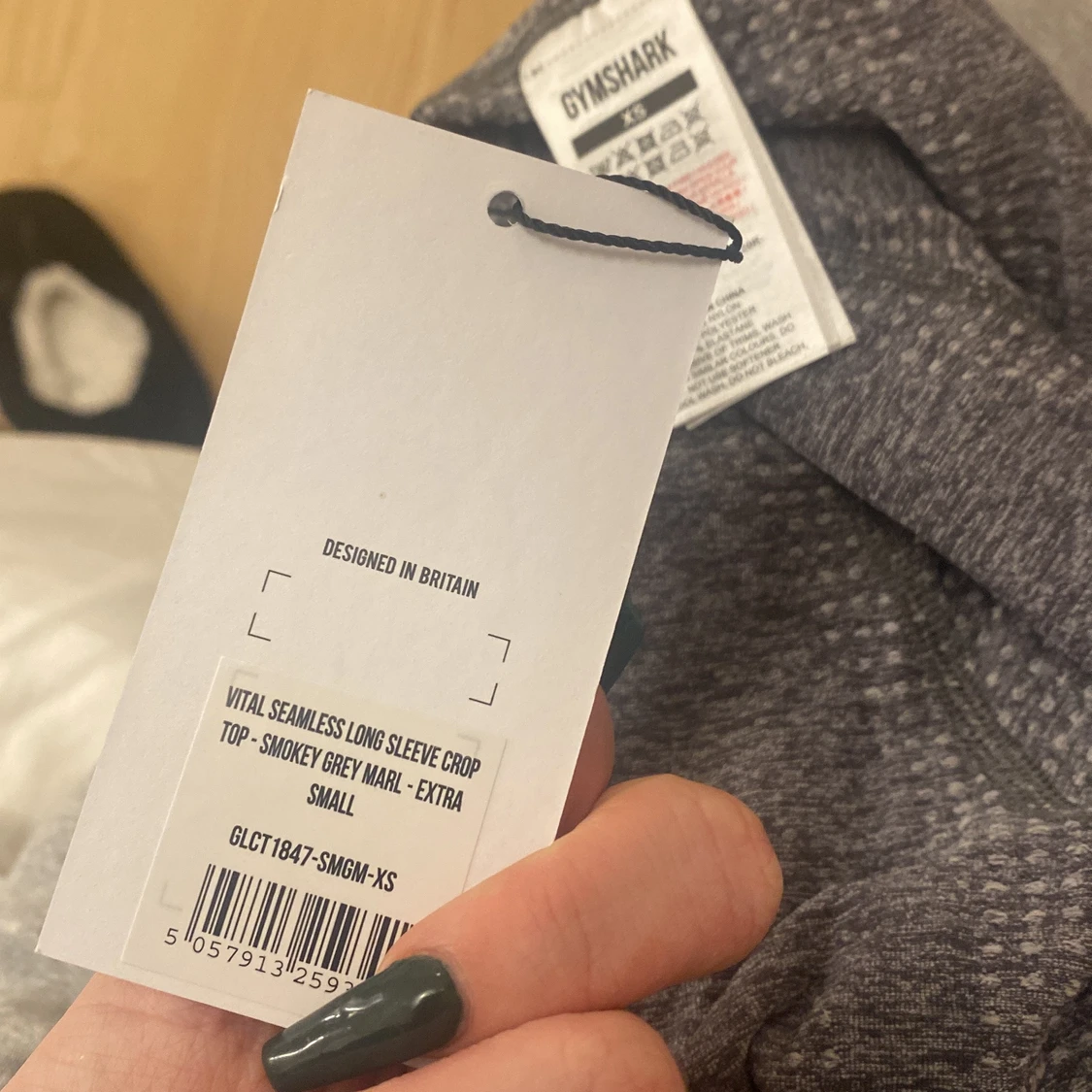 Oanvänt gymshark set, prutbart!  - 90