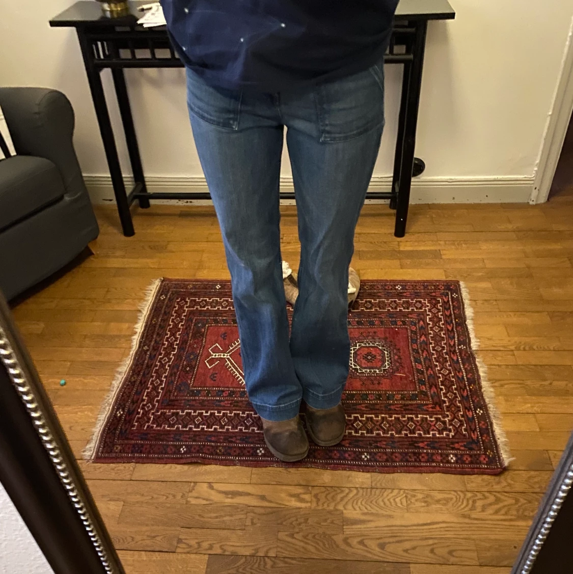 Boot cut jeans