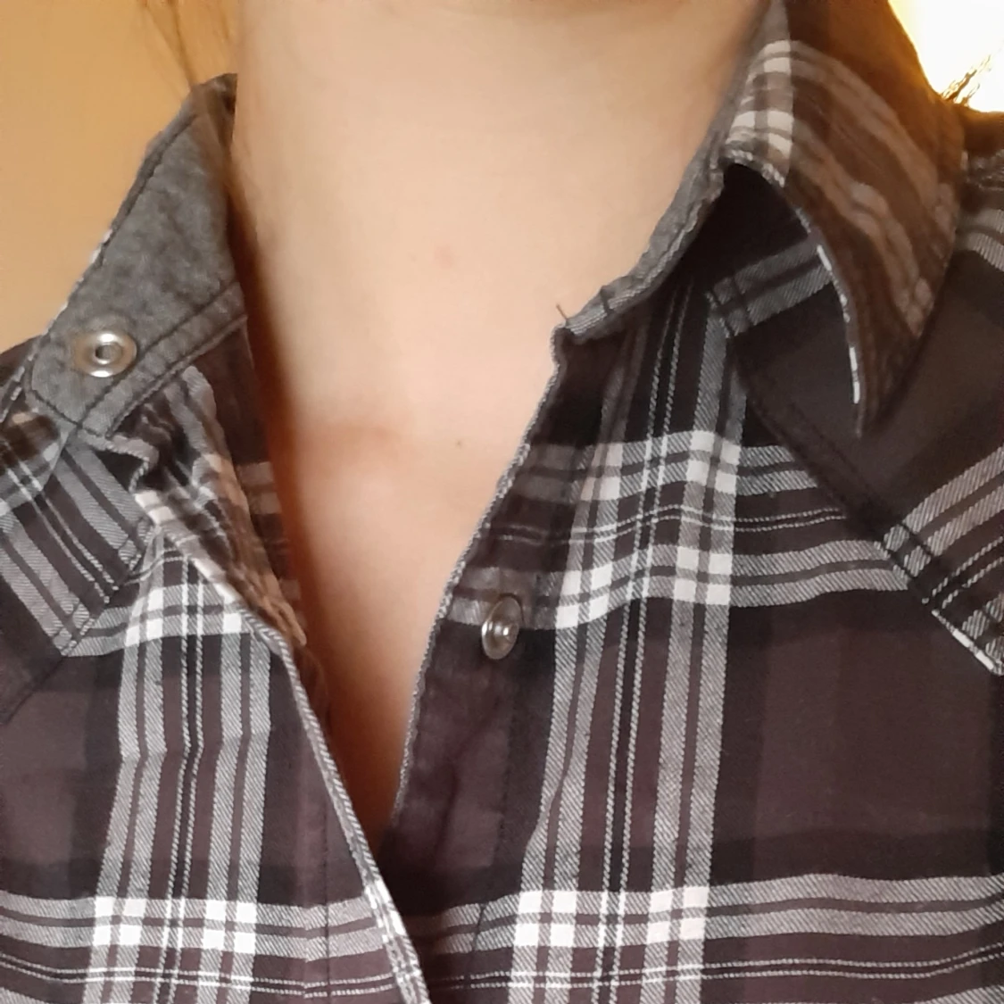 Skjorta men svart/grå/vit - 91