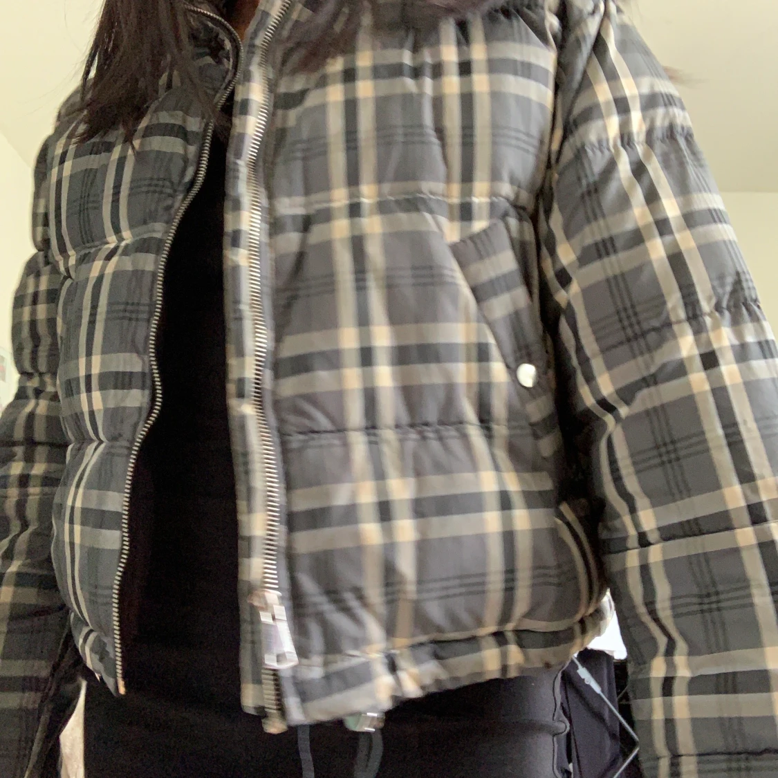 Jacka rutig Pull & Bear