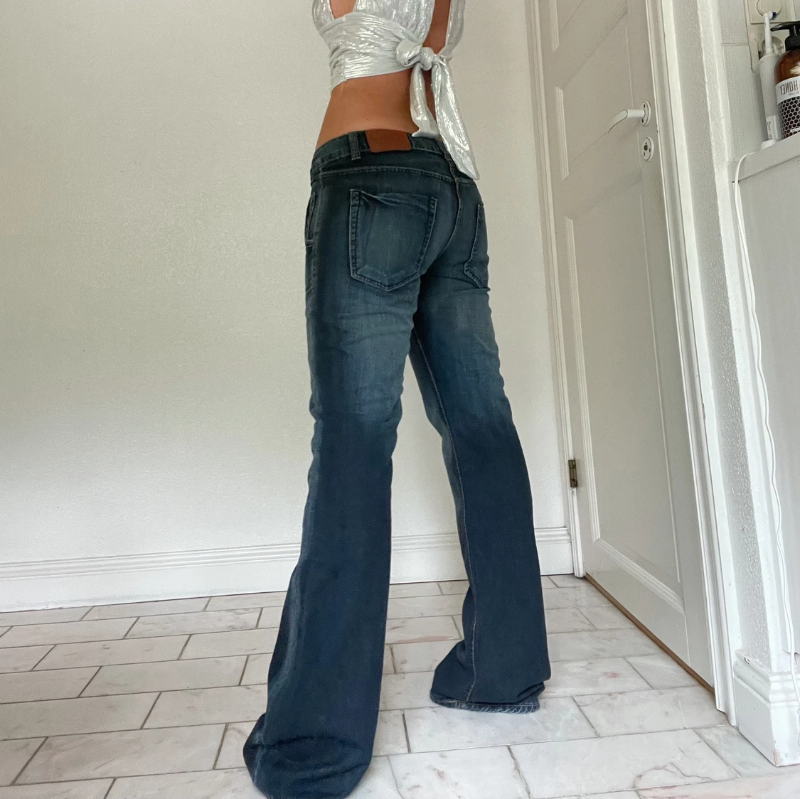 Lågmidjade jeans - 90