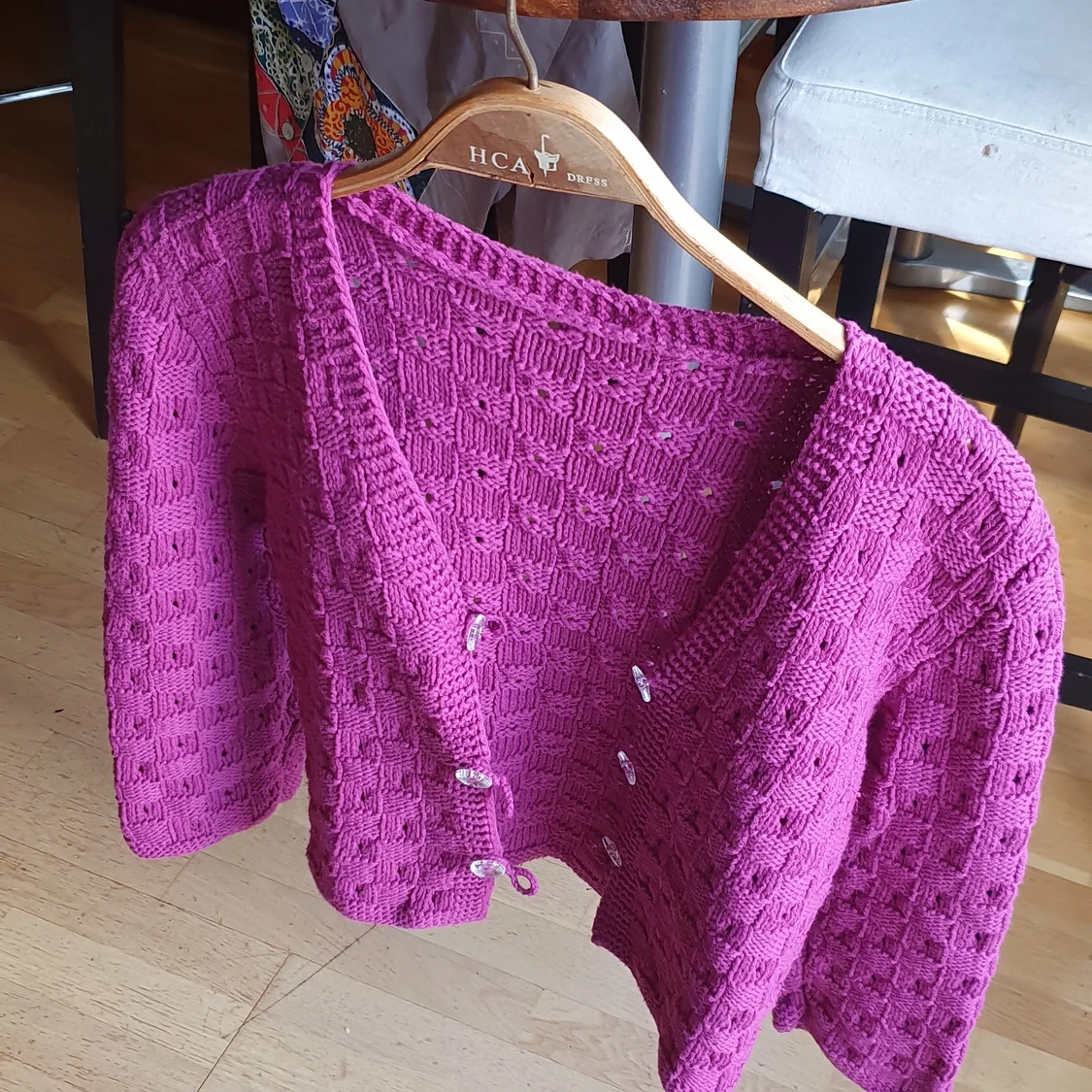 Stickad unik tröja/ topp - 90