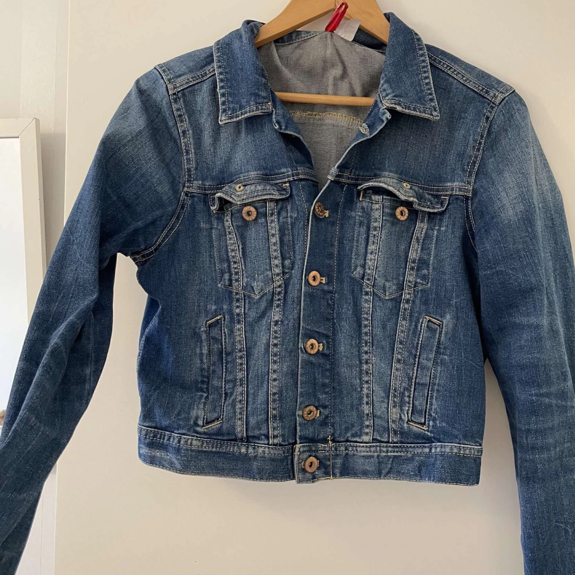 Jeans jacka storlek 40