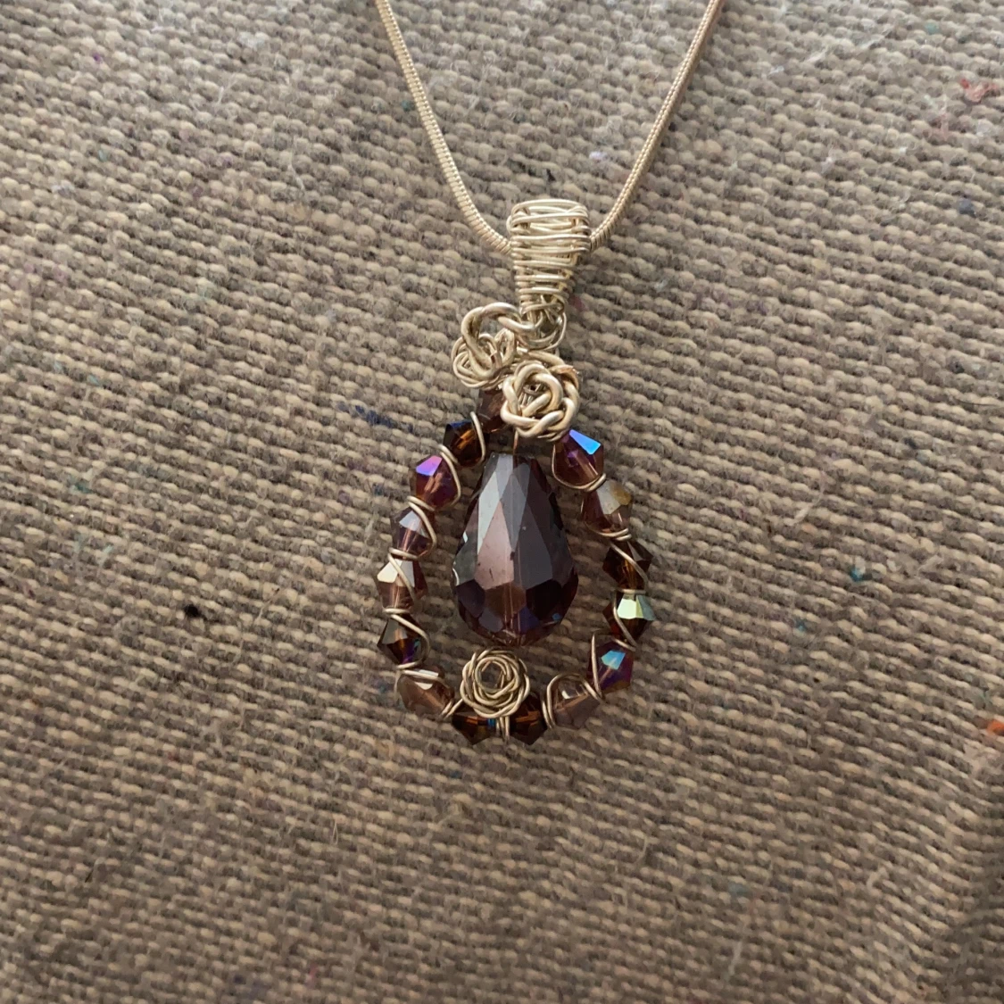 Handmade halsband  - 90