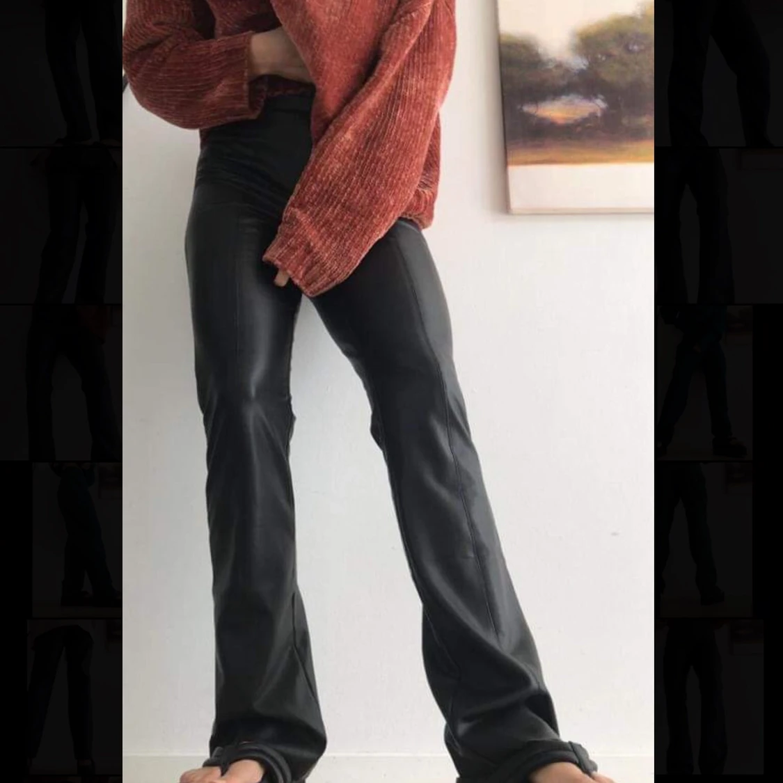 läderbyxor säljes - 90