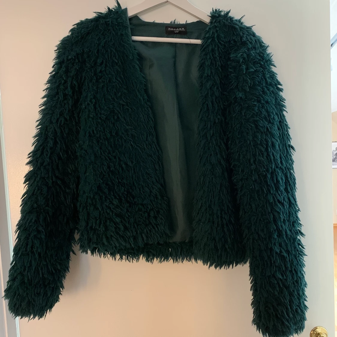 Fluffig jacka 