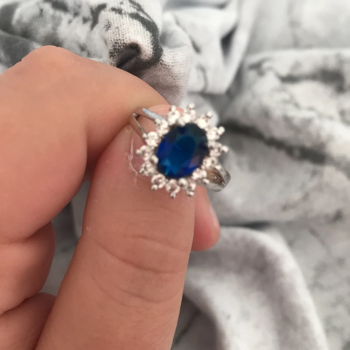 Ring med diamant✨ - 90