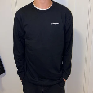 Patagonia Sweater L - Sweatshirt från Patagonia i storlek L, jag på bilden är 191 cm. Ursprungspris: 500 kr.