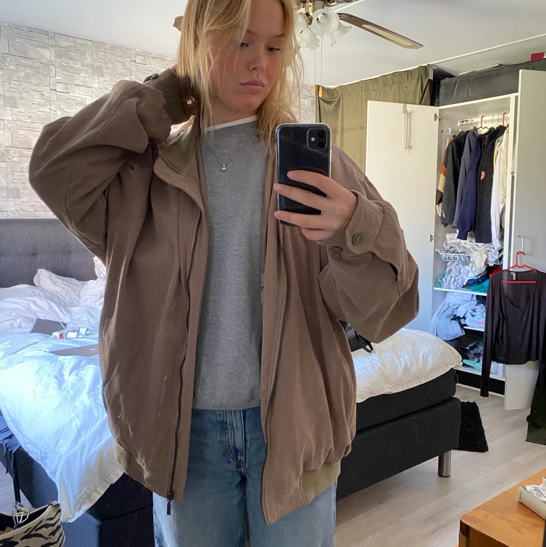 ”Oversized” höst/vårjacka - 91