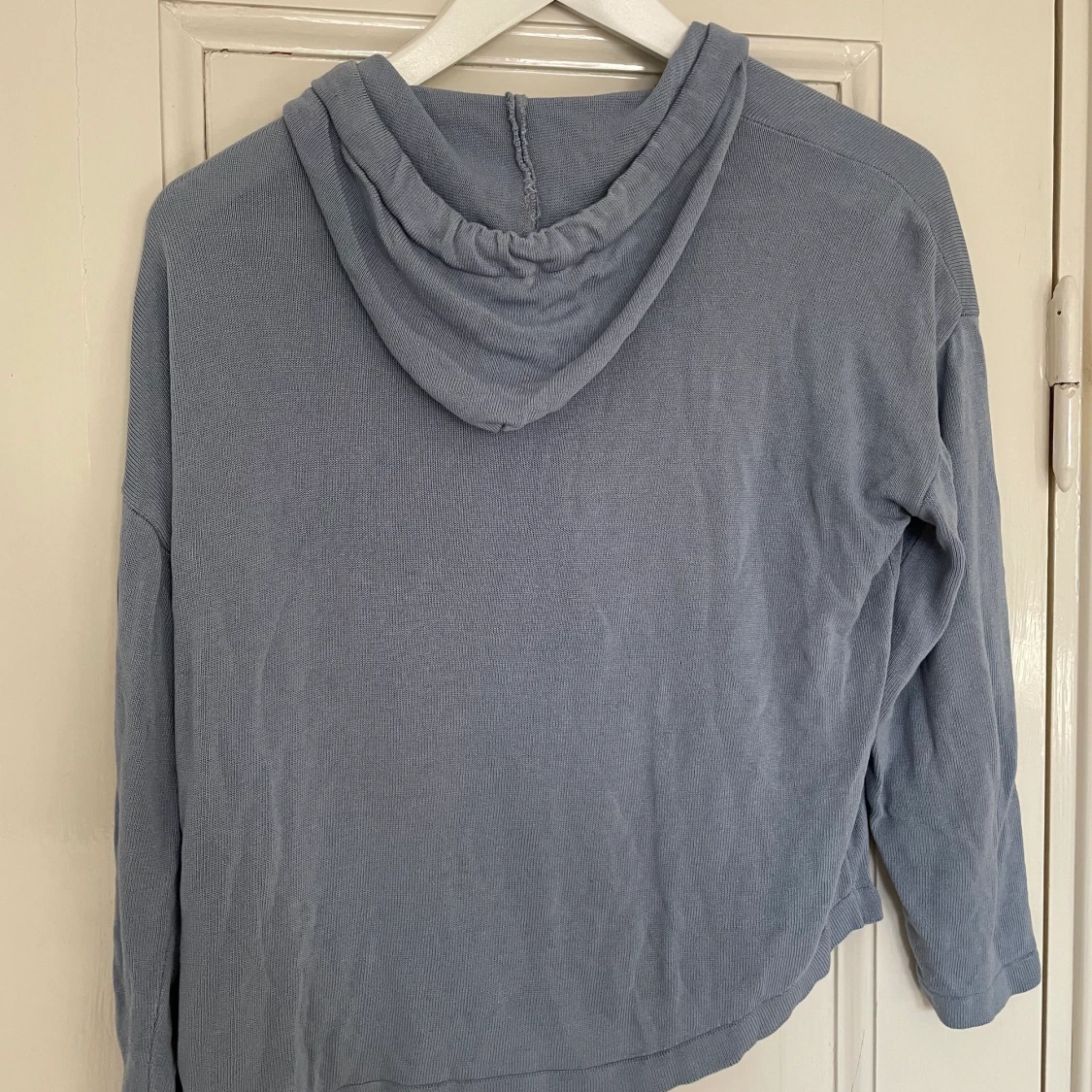 Blå tunn Hoodie  - 91
