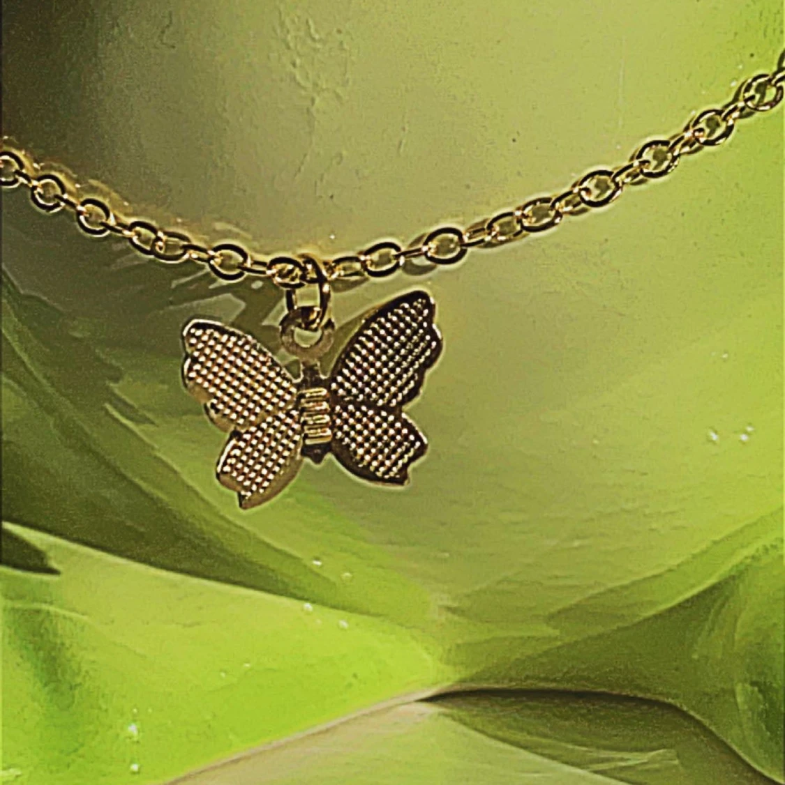 🐸Fjärils halsband 🐸 - 90