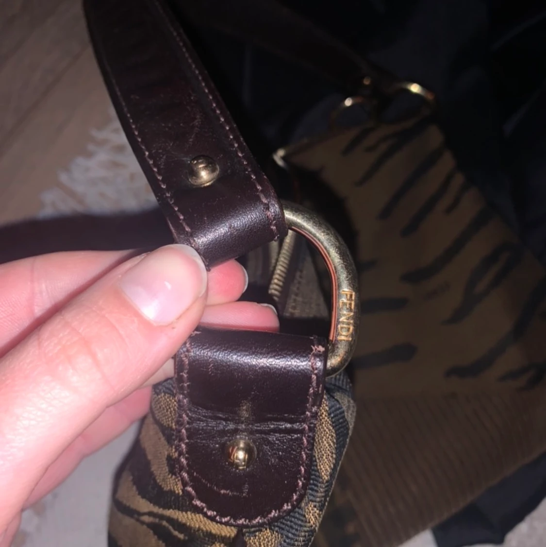 Fendi vintage axelväska - 90