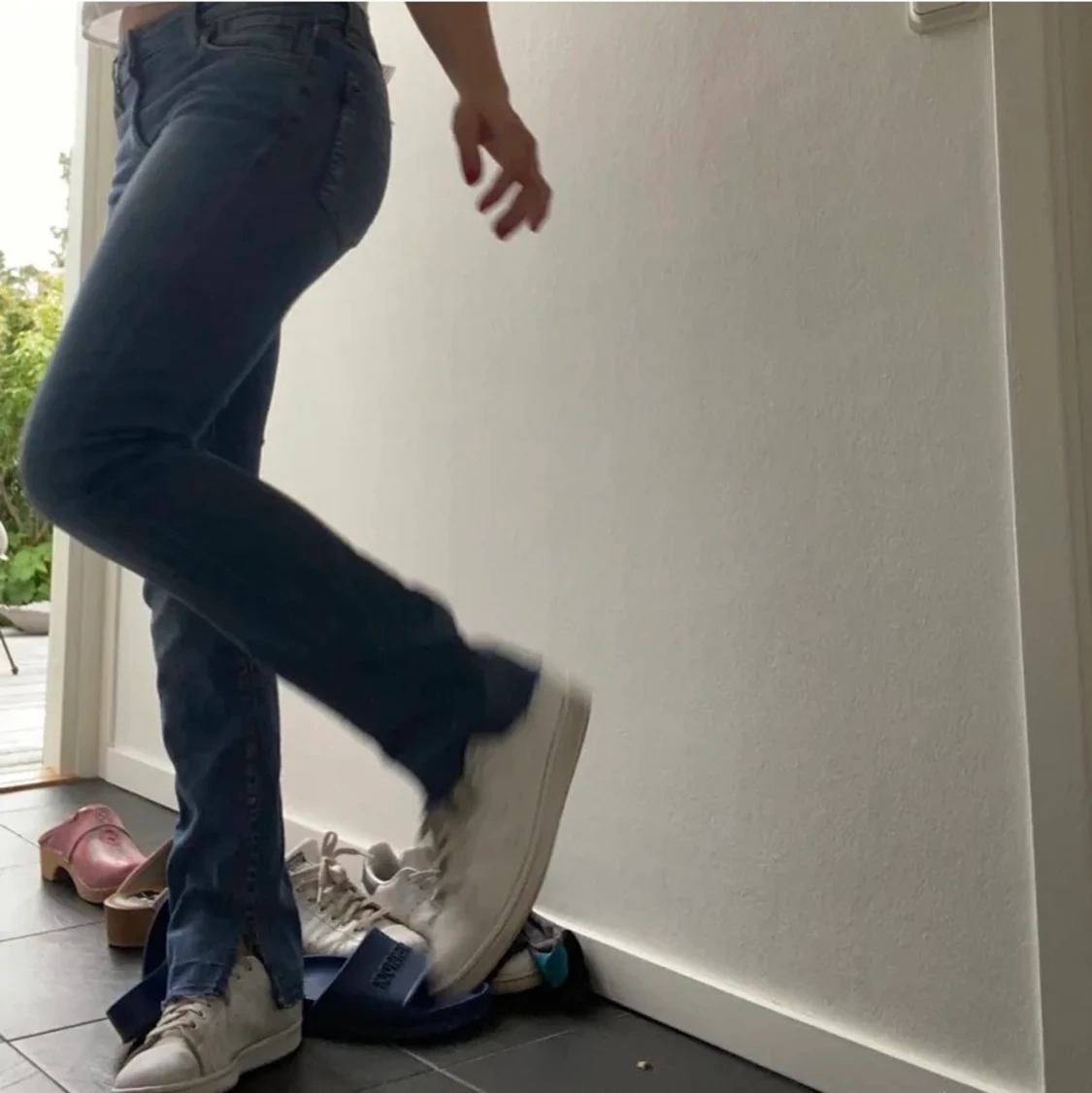 Lågmidjade jeans - 90