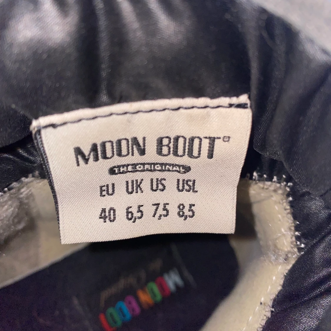 Låga moonboots stl 40 - 91