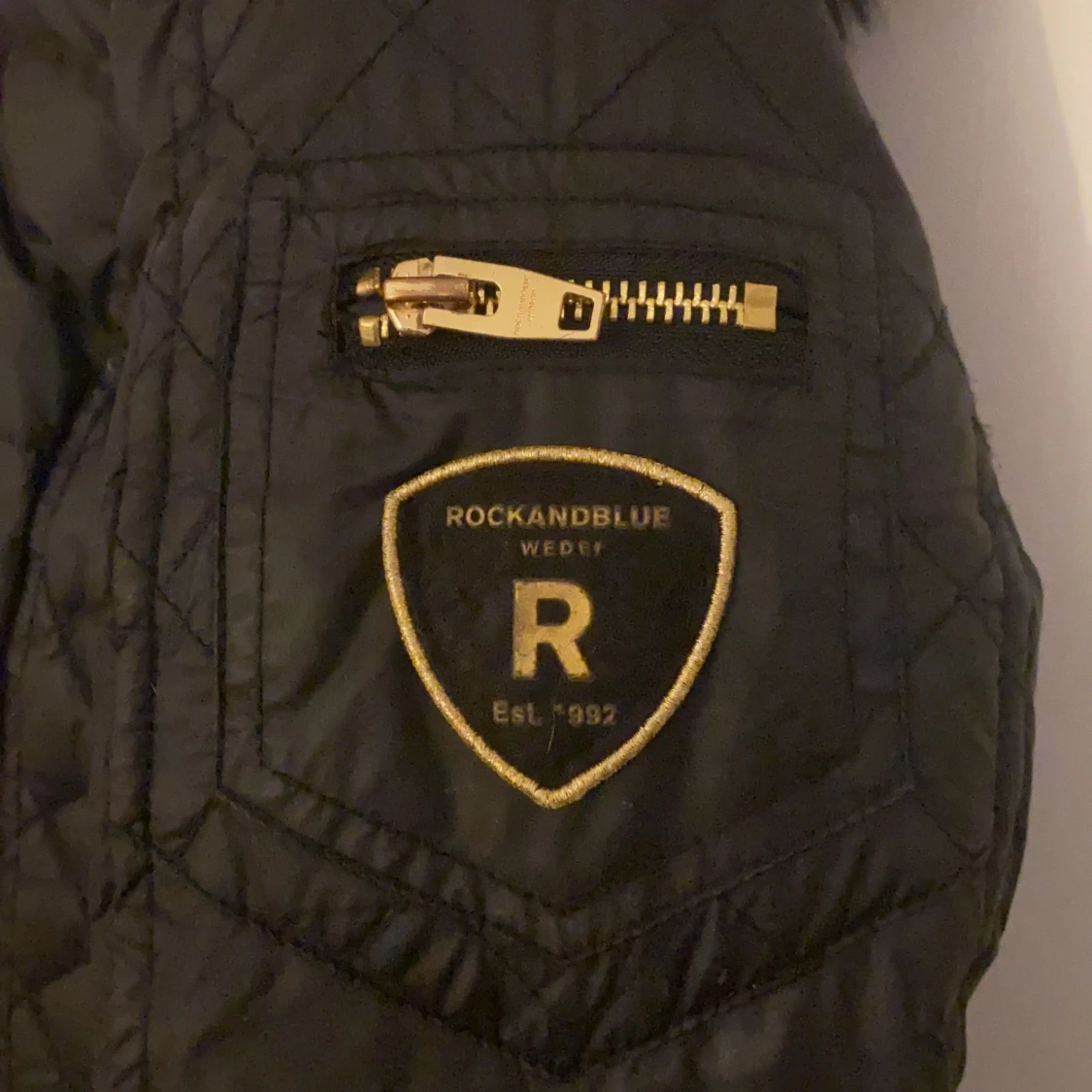 Rock and blue päls jacka - 90