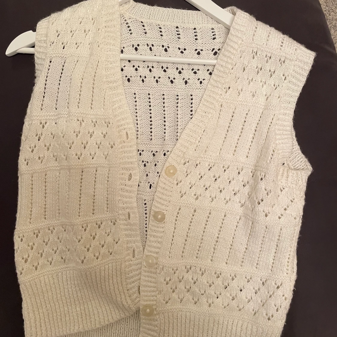 Stickad väst - 91