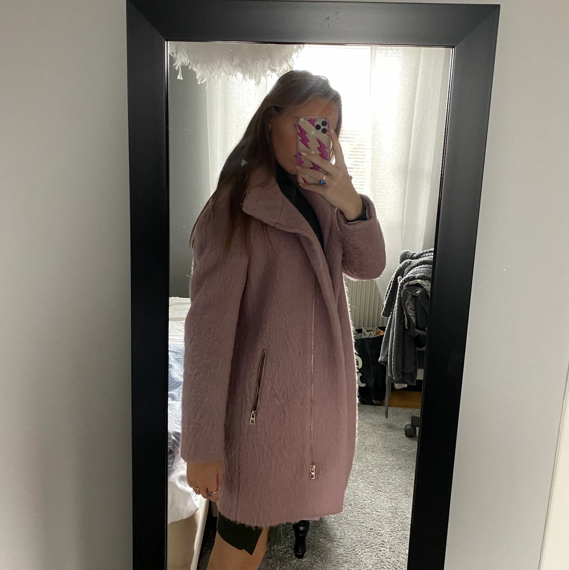 Gammaldags rosa jacka  - 91