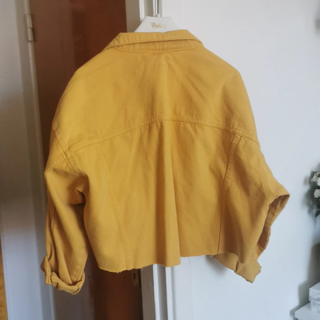 Cropped jeansjacka - 90