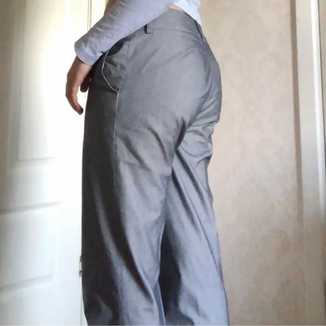 Lågmidjade kostymbyxor - 91