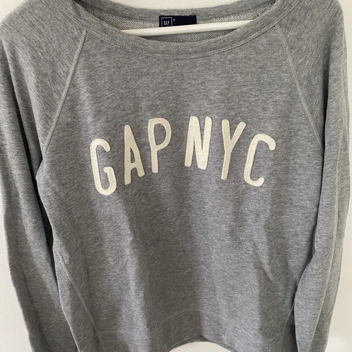 Grå sweatshirt  - 90