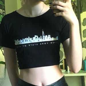New york t-shirt - Svart t-shirt som är använd bara 1 gång 
