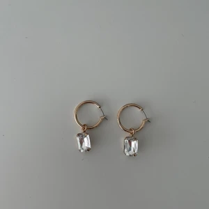 Fina örhängen  - Ett par oanvända örhängen. Passar superfint nu till studenten tex. Eller bara i allmänhet när du vill känna dig lite extra fin. Som sagt är de oanvända så de är i bra skick(: hör av dig om du är intresserad.