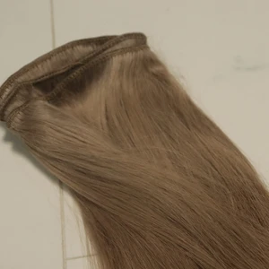 Ljusbrunt löshår - Ljusbrunt löshår använt 2 g, jättehög kvalite, lite kallare men ändå inte grå, 50cm, äkta löshår 