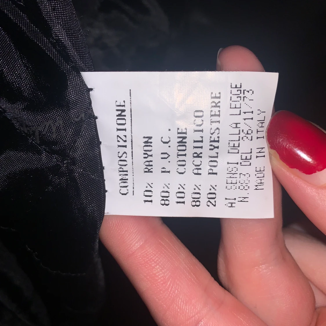 70’s italian faux leather jacket - 91