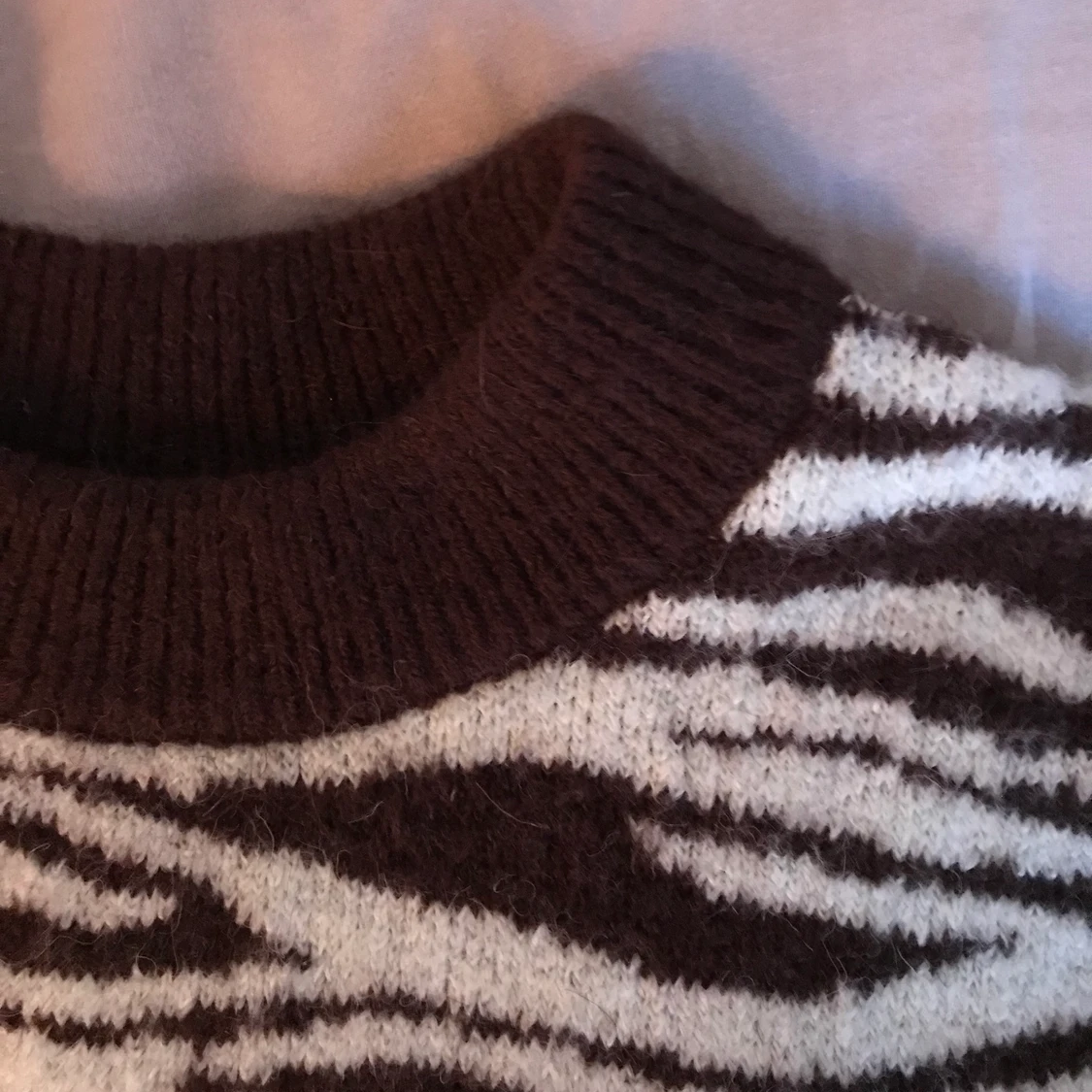 Stickad tröja från Weekday 