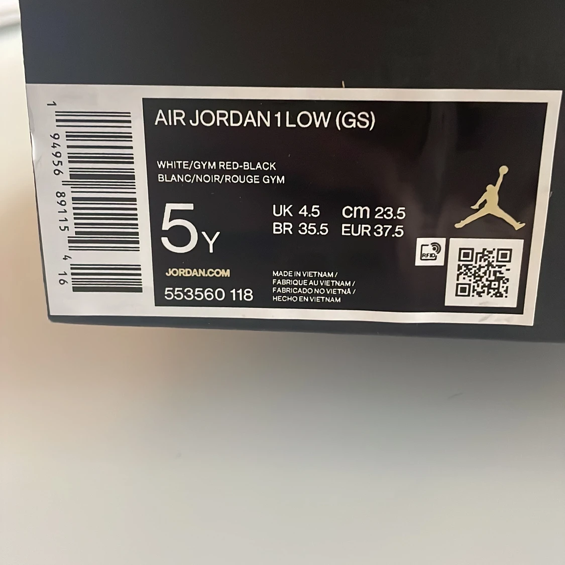 Jordan 1 low  - 91