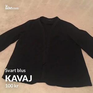 Kavaj  - Svart kavaj 