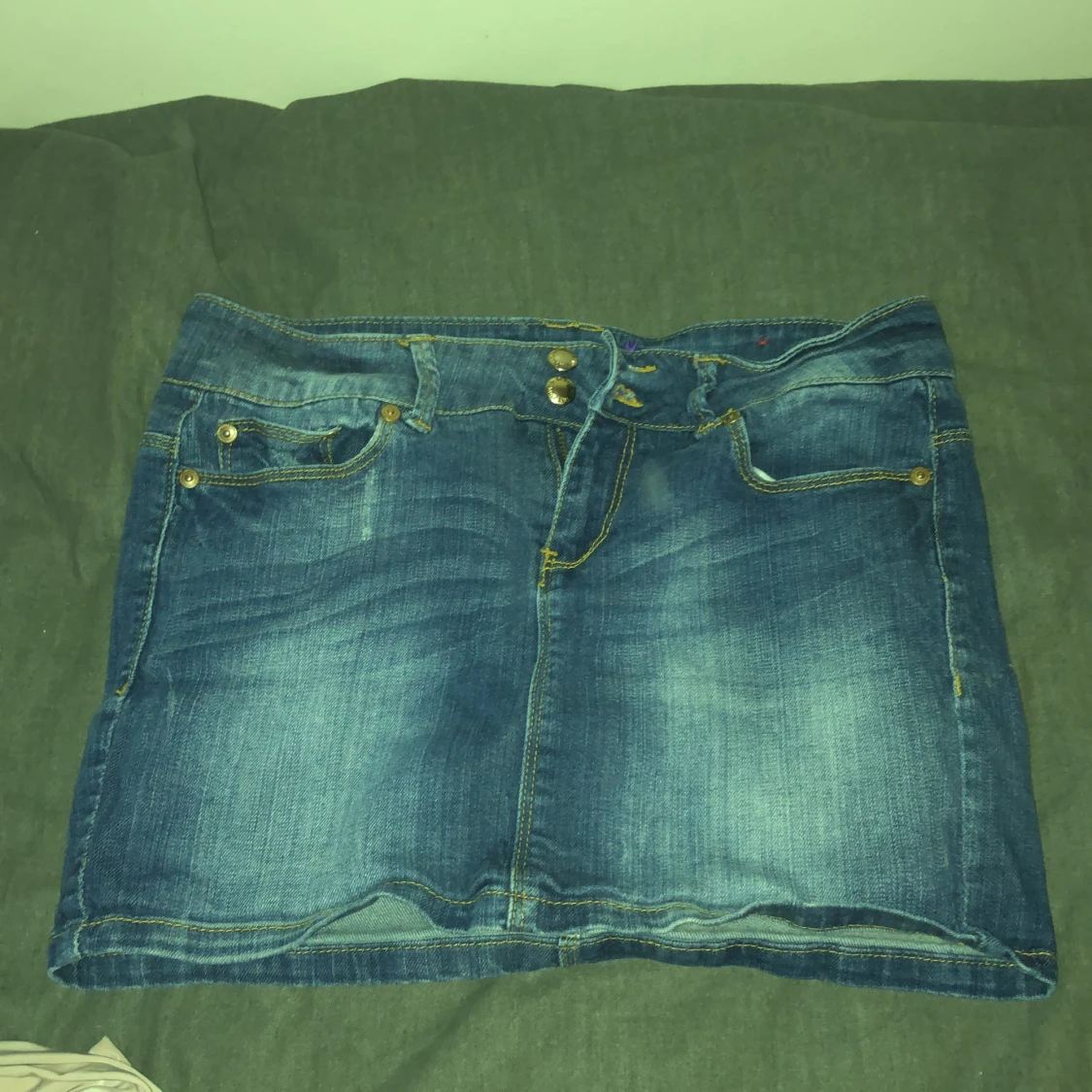 Only jeans kjol, andvänd 1 gång