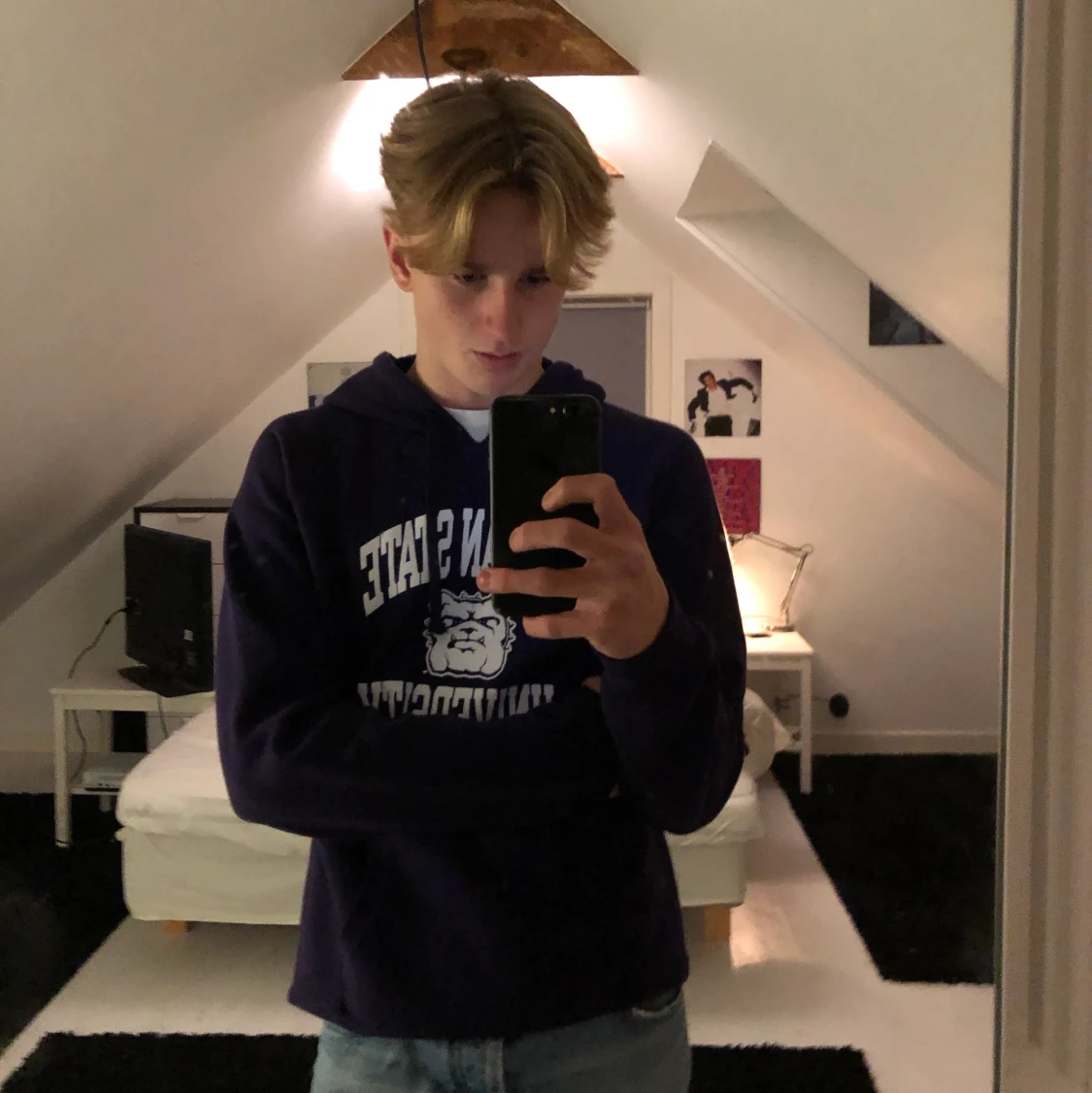 Vintage champion collage hoodie  - 91