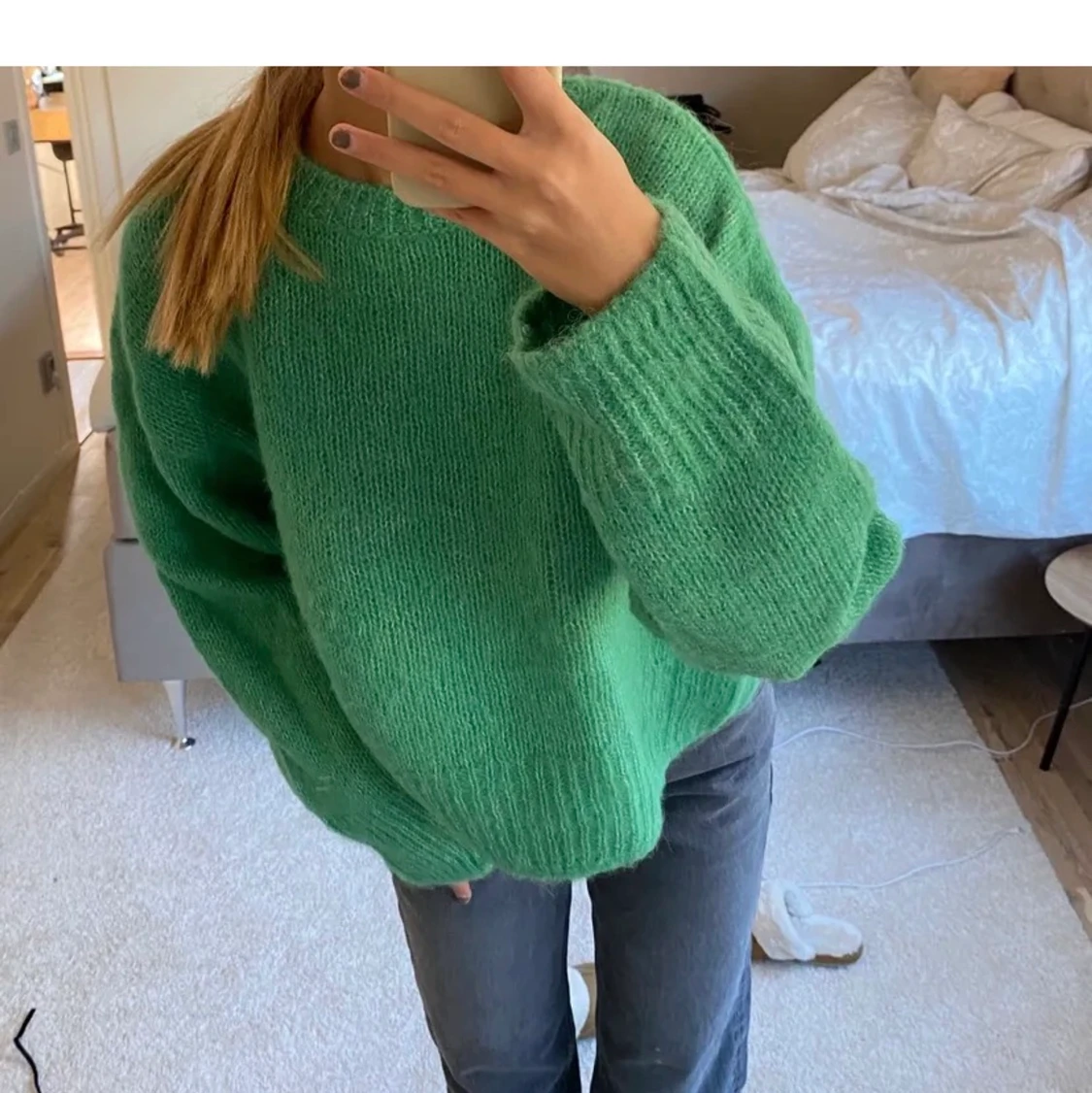 Grön tröja  - 90