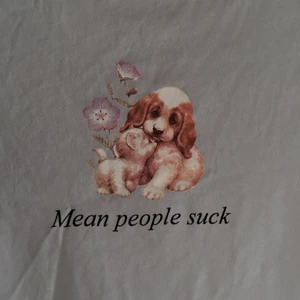 Söt t-shirt - Supergulligt tryck. Snyggt oversized och skönt material💕