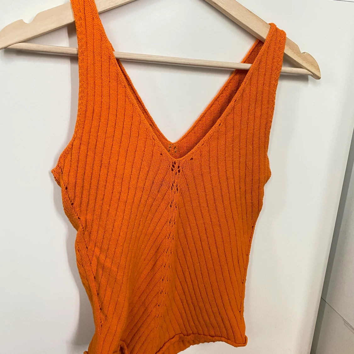 Orange Strechig Linne