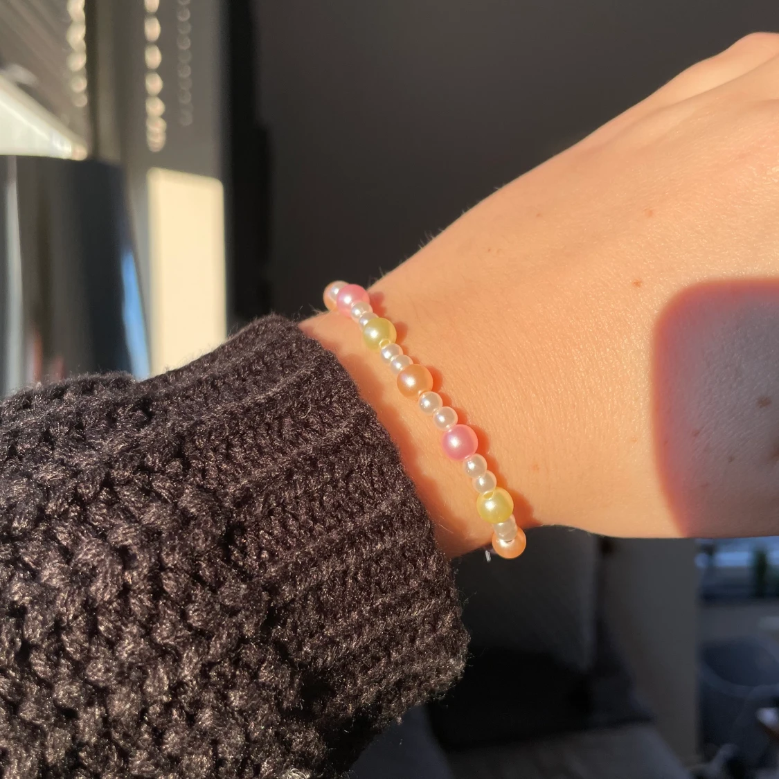 Pärlarmband 💗