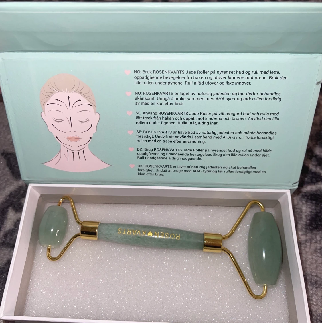Helt ny jade roller   - 43