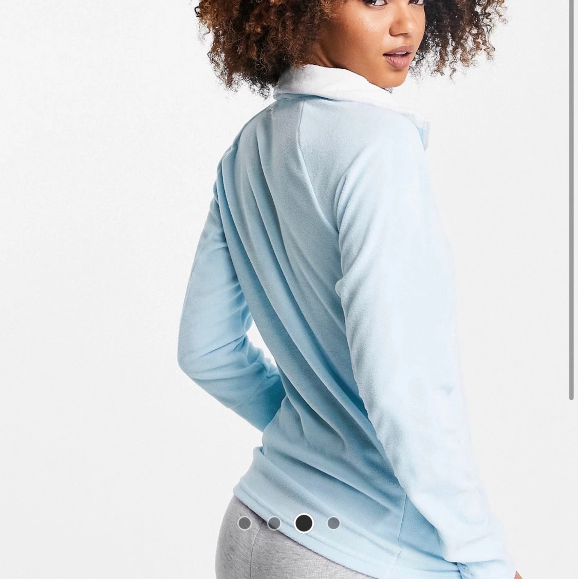 Columbia – Glacial – Blå fleecetröja med - 91