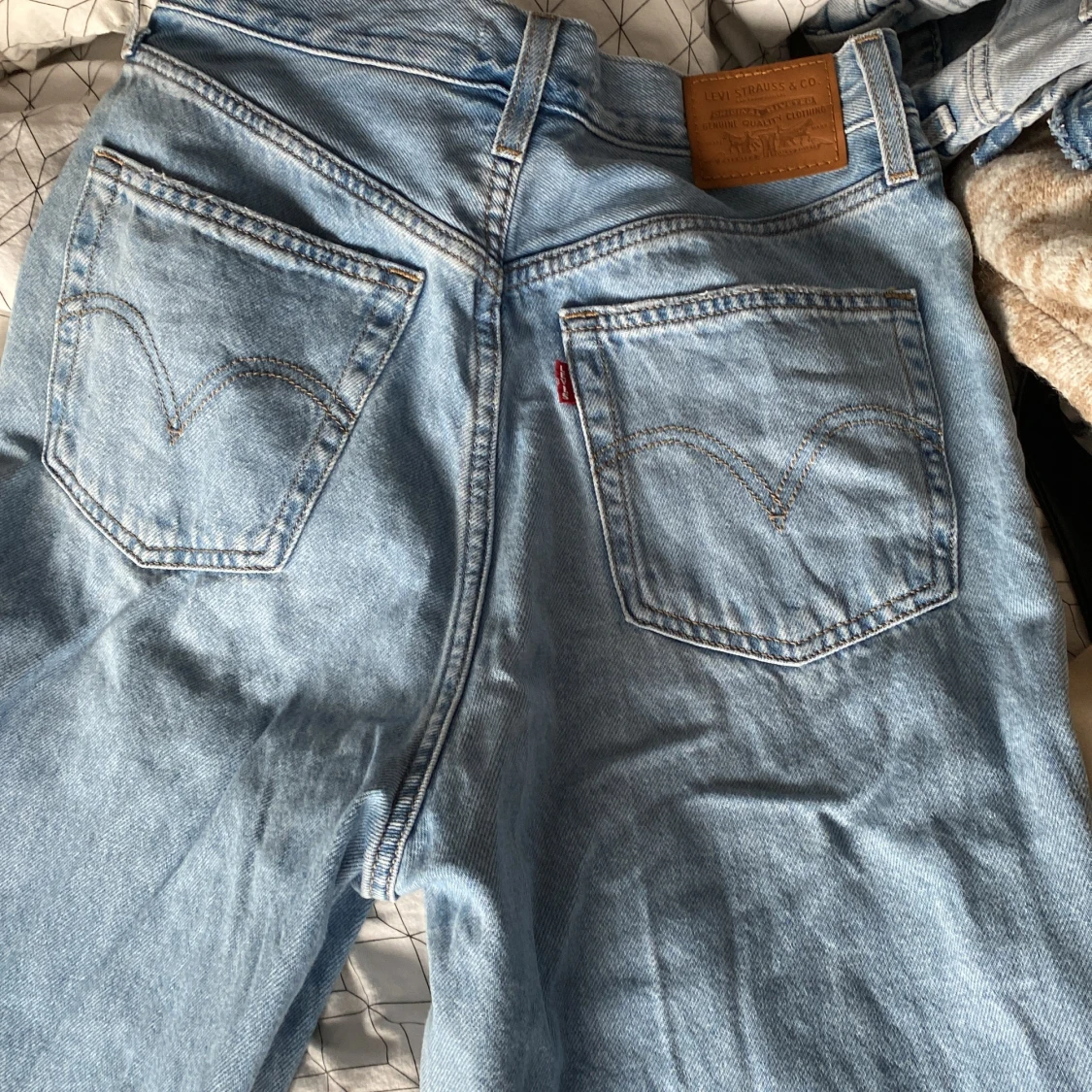 Vida högmidjade levis jeans